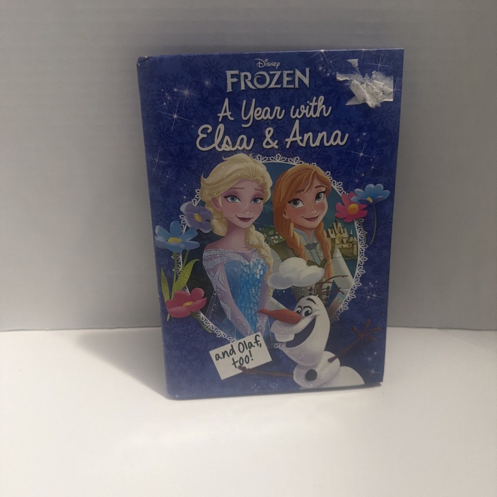 Disney Frozen A Year with Elsa & Anna Hardcover Book Studio Fun International
